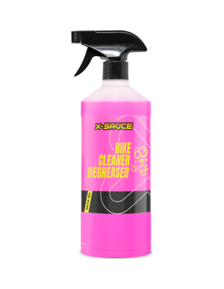 X-SAUCE LIMPIADOR DESENGRASANTE DE BICICLETAS 900 ML  ROSA 