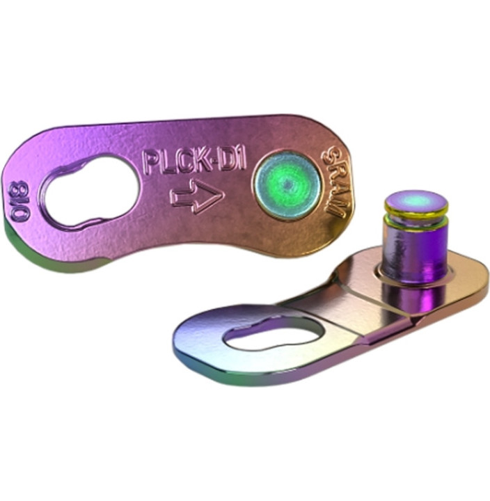 POWERLOCK CONNECTOR LINK CHAIN 12V FLATTOP (4PCS)(AXS) RAINBOW D1