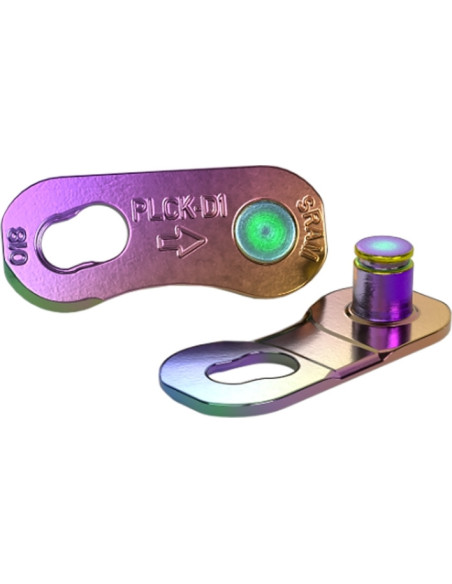 POWERLOCK CONNECTOR LINK CHAIN 12V FLATTOP (4PCS)(AXS) RAINBOW D1