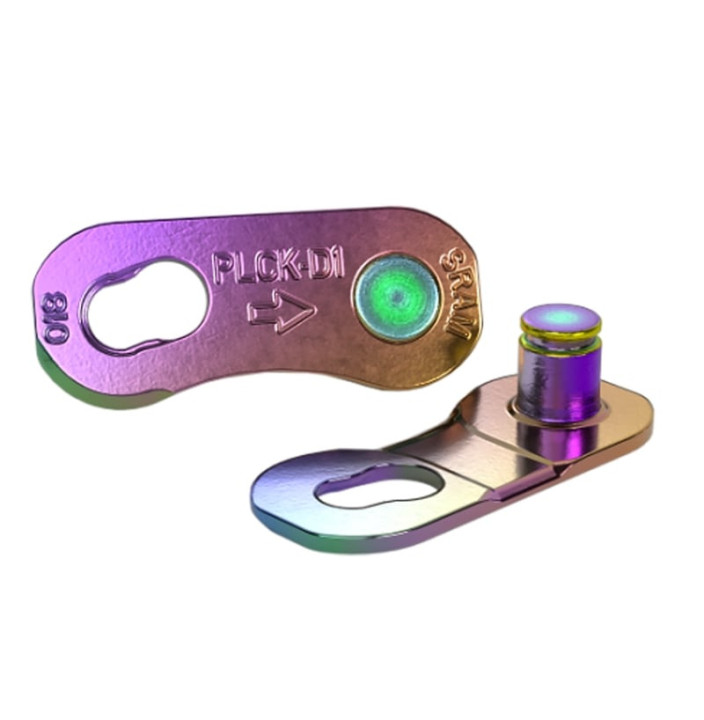 POWERLOCK CONNECTOR LINK CHAIN 12V FLATTOP (4PCS)(AXS) RAINBOW D1