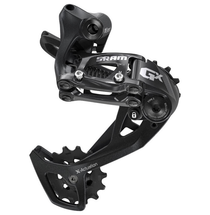 GX 2X11 LONG GEARBOX BLK