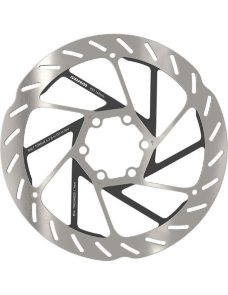 SRM DISCO FRENO HS2 220MM 6T.  BISELADO 