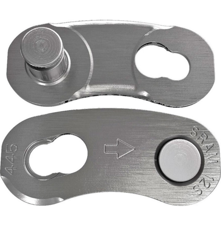 CONECTOR CADENA SRAM EAGLE 12V PLATA  4UDS 