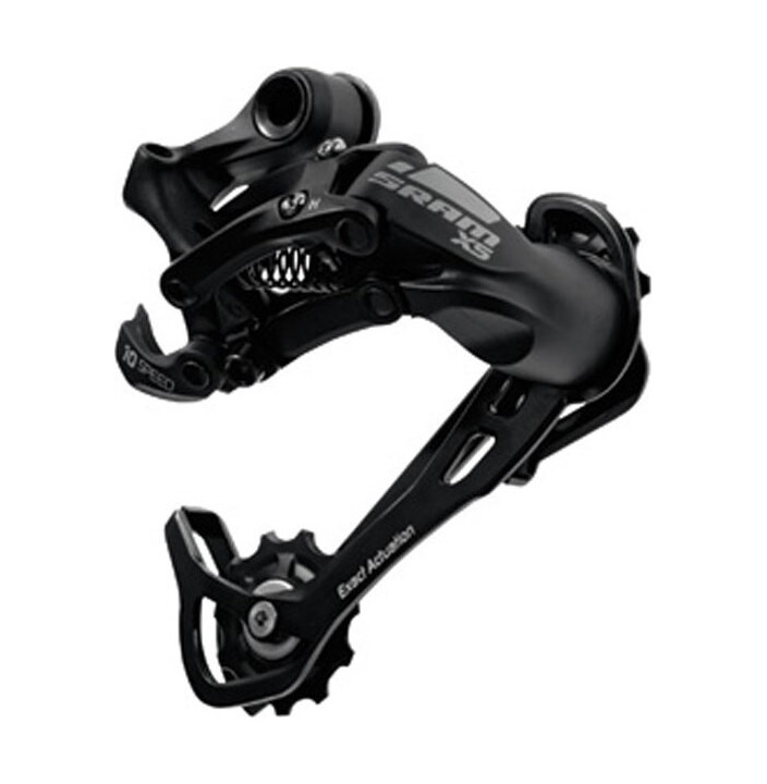 SRM CAMBIO X5 10V CAJA LARGA ALUMINUM BLACK