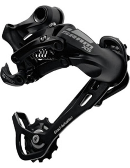 SRM CAMBIO X5 10V CAJA LARGA ALUMINUM BLACK