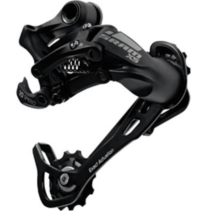 SRM CAMBIO X5 10V CAJA LARGA ALUMINUM BLACK