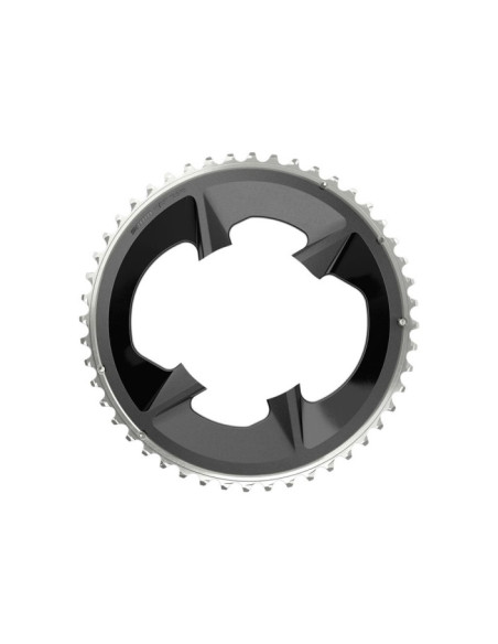 PLATO ROAD RIVAL (AXS) 2X12 48T 107 BCD BLACK WITH COVER PLATE