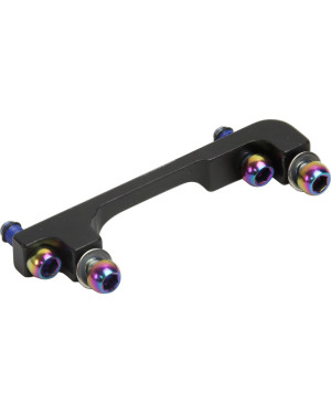 POST MOUNT CALIPER ADAPTER 40MM OF 200/ REAR. 180MM RAINBOW