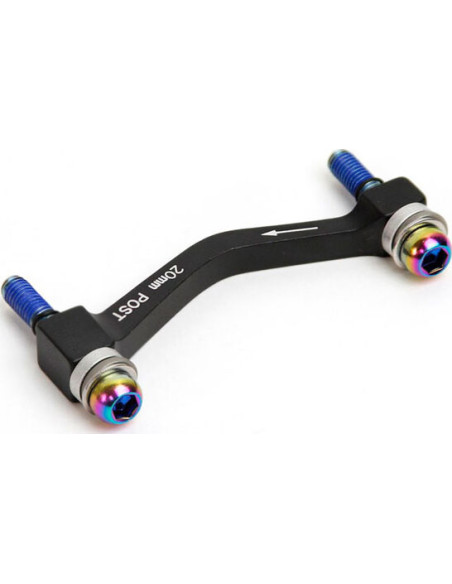 SRM ADAPT. PINZA POST MOUNT 20P DEL 180  TRAS. 160MM RAINBOW