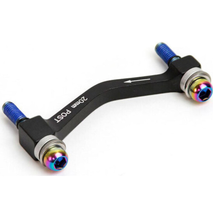 SRM ADAPT. PINZA POST MOUNT 20P DEL 180  TRAS. 160MM RAINBOW