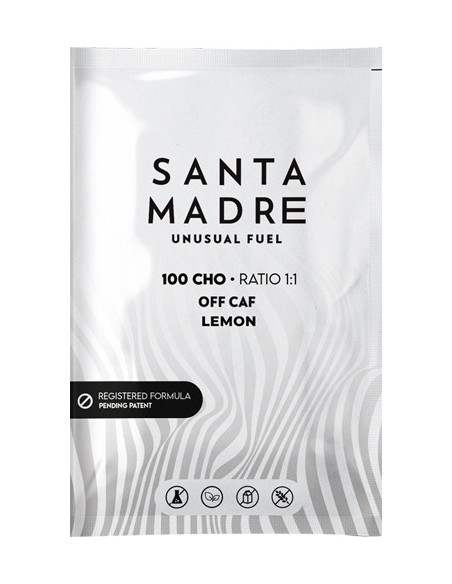 UNUSUAL FUEL 100CHO 100 CAF SINGLE DOSE LEMON 10 X 106G