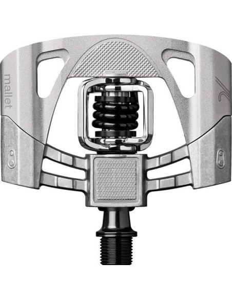 CRANK BROTHERS MALLET 2 RAW & SILVER   BLACK SPRING