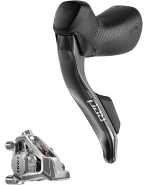 DOUBLE HYDRAULIC CONTROL FLAT MOUNT RED E-TAP AXS E1 FRONT/LEFT 950MM