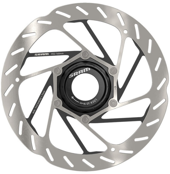 HS2 160MM CENTERLOCK BRAKE DISC (BEVELED)