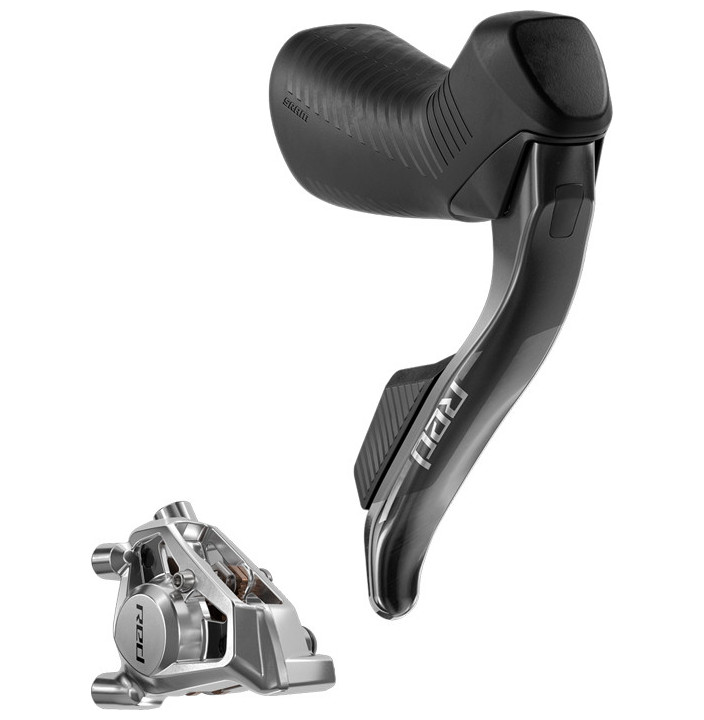 DOUBLE HYDRAULIC CONTROL FLAT MOUNT RED E-TAP AXS E1 REAR/RIGHT 1800MM