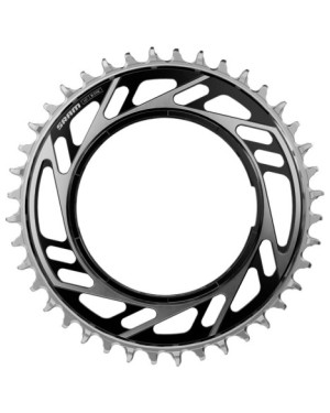 RED / FORCE E1 44D CHAINRING POWERMETER BLACK/SILVER THREAD (INCLUDES THREAD PIN FOR CHAINRING)