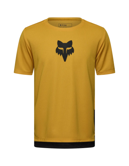 YTH RANGER SS JERSEY FOX HEAD [BRNZ]