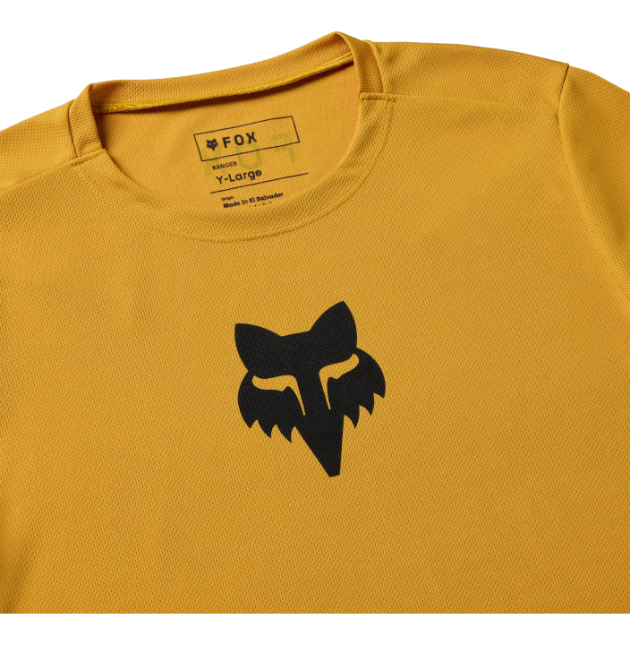 YTH RANGER SS JERSEY FOX HEAD [BRNZ]