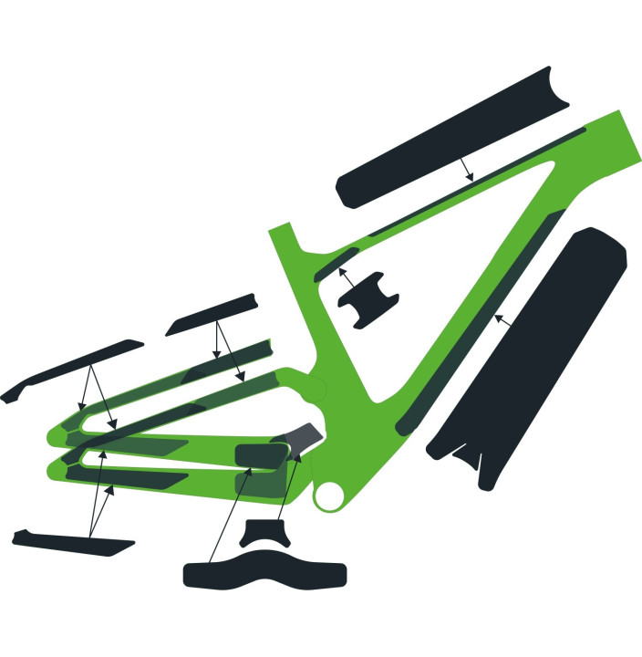 KIT DE PROTECCION DE CUADROS SPARK CARBON