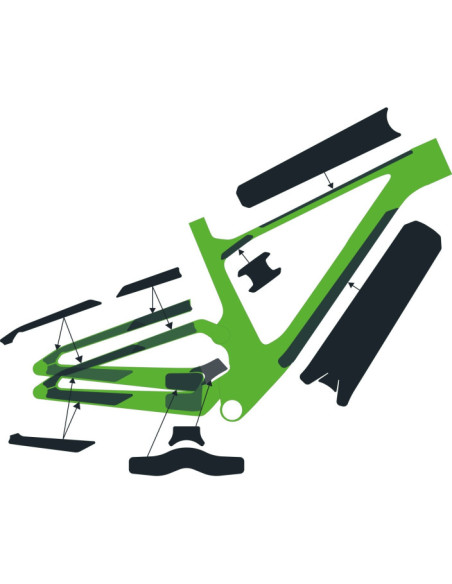 KIT DE PROTECCION DE CUADROS SPARK CARBON