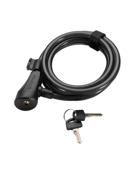 CANDADO LLAVE CABLE SL-04 10X1800MM (PACK DE 12)