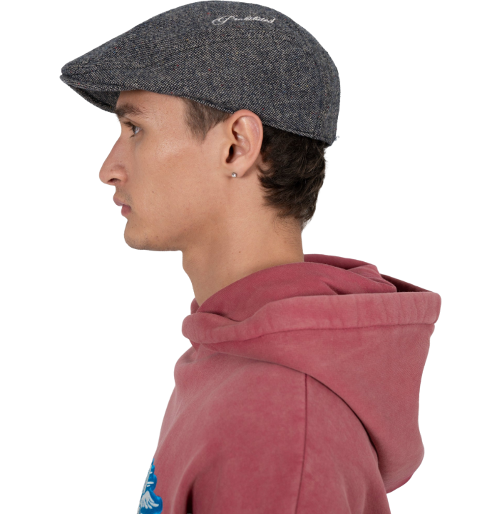 GRID FLAT CAP