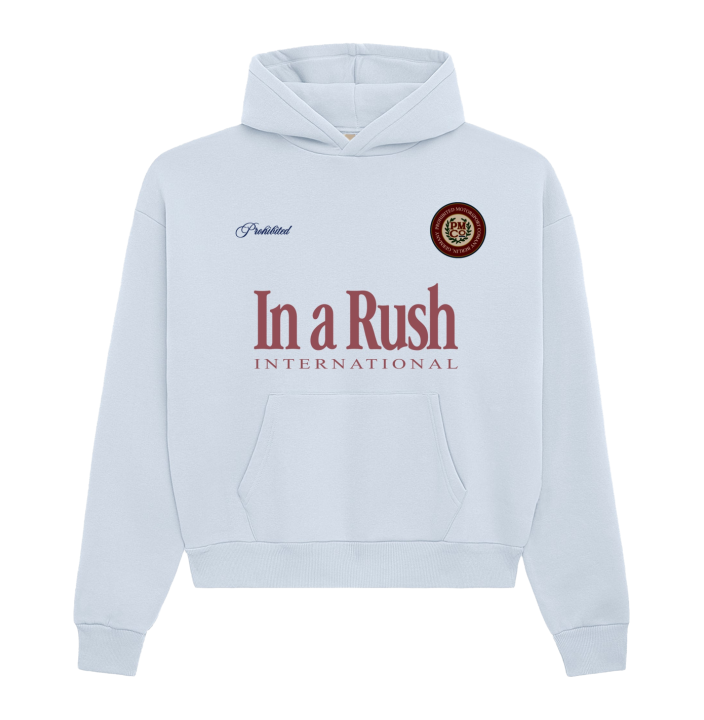 INTERNATIONAL HOODIE LIGHT BLUE