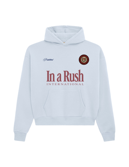 INTERNATIONAL HOODIE LIGHT BLUE