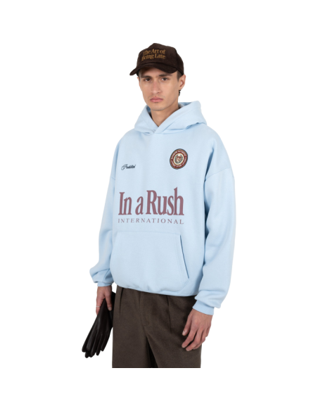 INTERNATIONAL HOODIE LIGHT BLUE