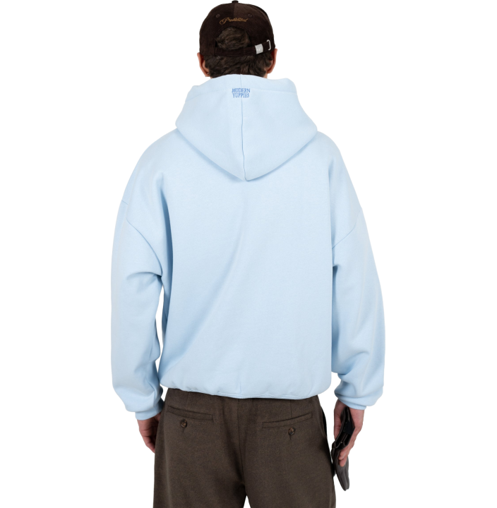 INTERNATIONAL HOODIE LIGHT BLUE