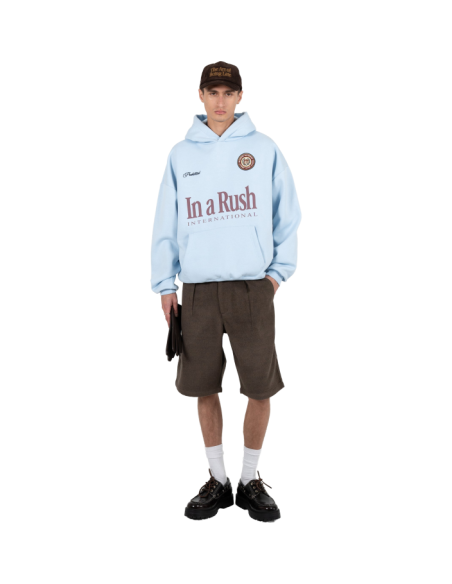 INTERNATIONAL HOODIE LIGHT BLUE