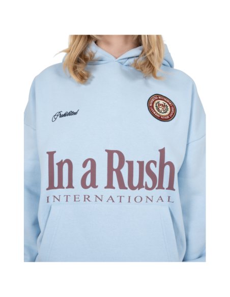 INTERNATIONAL HOODIE LIGHT BLUE