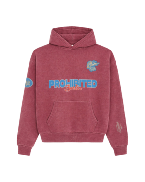 RACE PATCH HOODIE SLATE BLUE (SW)