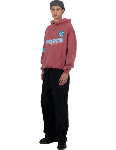 RACE PATCH HOODIE SLATE BLUE (SW)