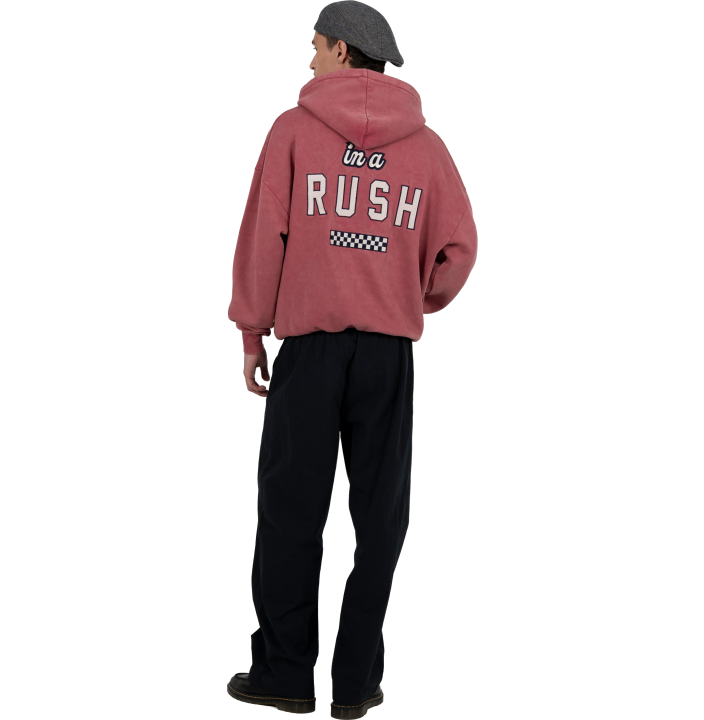 RACE PATCH HOODIE SLATE BLUE (SW)