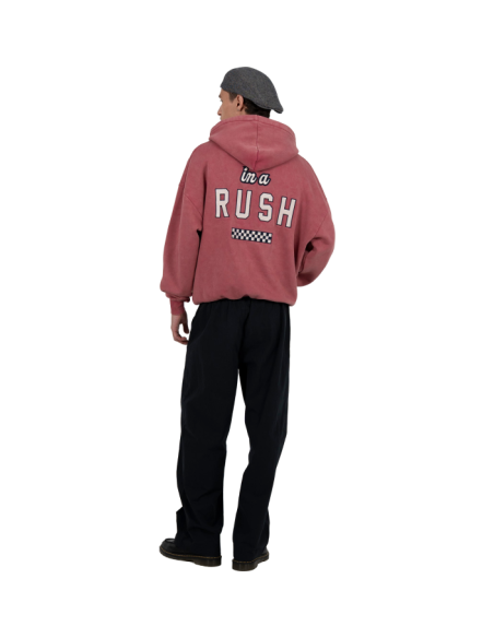 RACE PATCH HOODIE SLATE BLUE (SW)