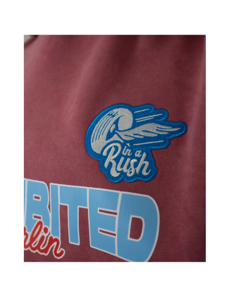 RACE PATCH HOODIE SLATE BLUE (SW)