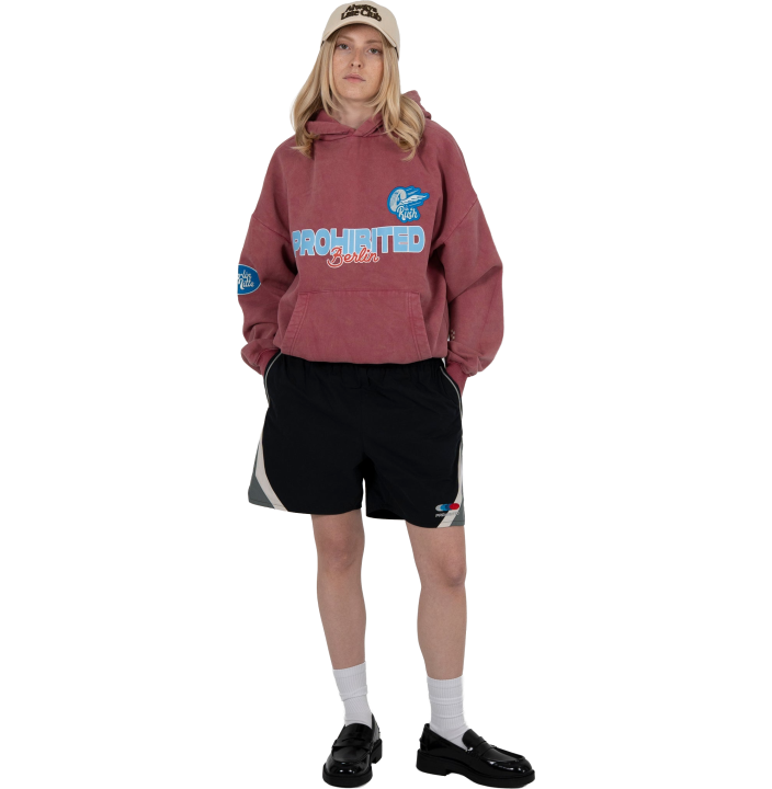 RACE PATCH HOODIE SLATE BLUE (SW)