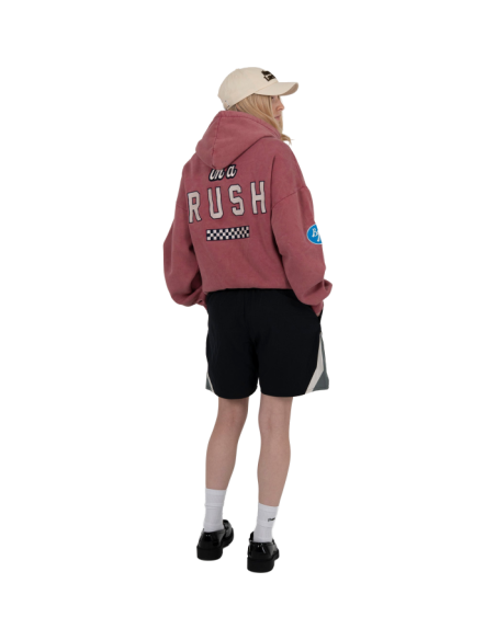 RACE PATCH HOODIE SLATE BLUE (SW)