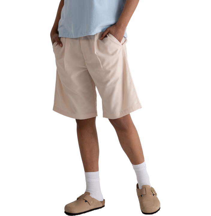 PLEATED SHORTS
