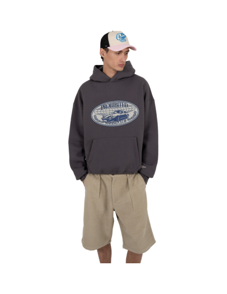 RACECORE HOODIE DEEP BLUE