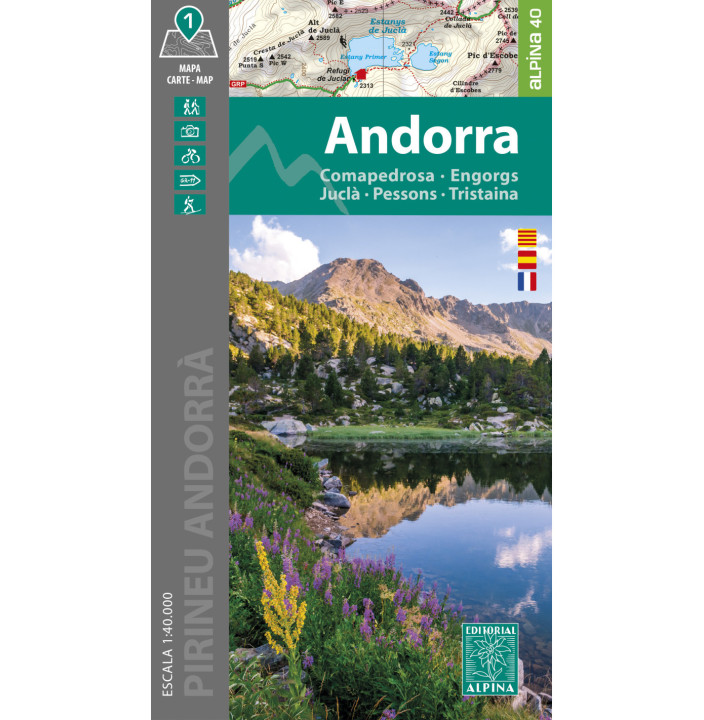 Mapa ANDORRA
