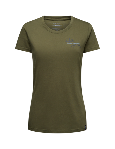 CLIMB FLOWER T-SHIRT W