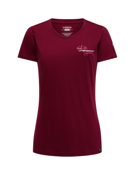 CLIMB FLOWER T-SHIRT W