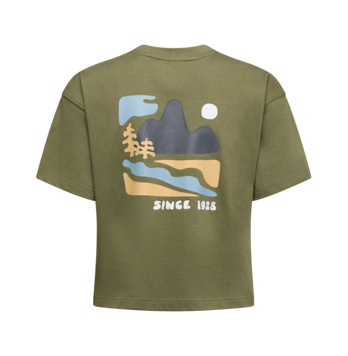 REDGARDEN CROP T-SHIRT W