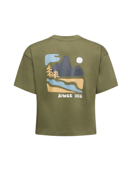 REDGARDEN CROP T-SHIRT W