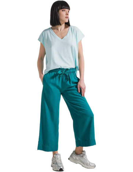 TENCEL CROP PANTS