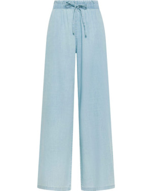 DENIM LYOCELL PALAZZO PANTS