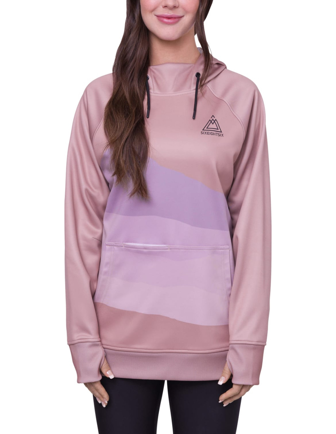 WMNS BONDED FLC PULLOVER HOODY