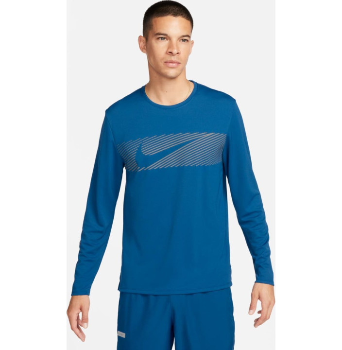 M NK DF UV MILER TOP LS FLASH 